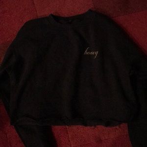 Honey Cropped Sweatshirt